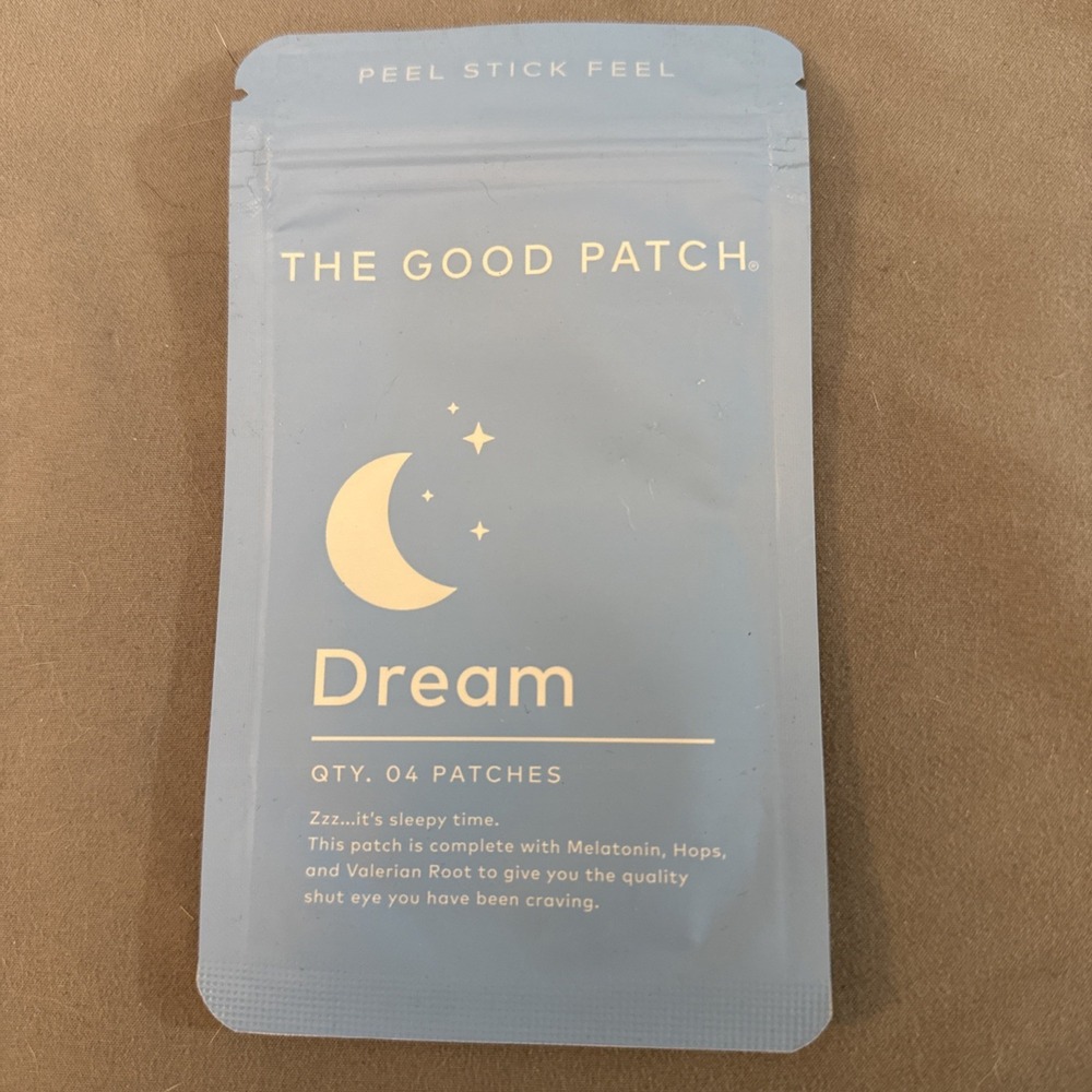 2-PACK The Good Patch DREAM Plant Patch Sleepy Time 1 Pack 4 Patches